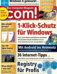 com! Das Computer-Magazin – Januar 2013