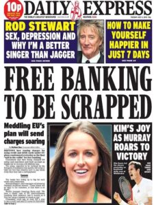 Daily Express – Tuesday, 02 July 2013