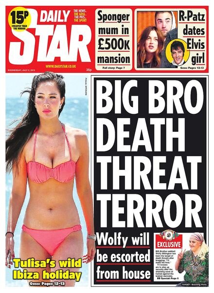 DAILY STAR — Wednesday, 03 July 2013