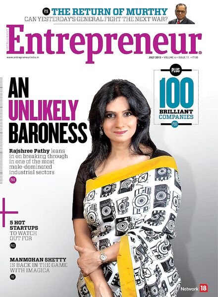 Entrepreneur India – July 2013