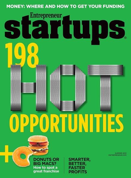 Entrepreneur’s StartUps – Summer 2013