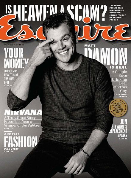 Esquire USA – August 2013