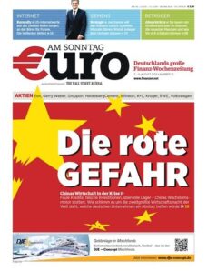 Euro am Sonntag — 03.08.2013