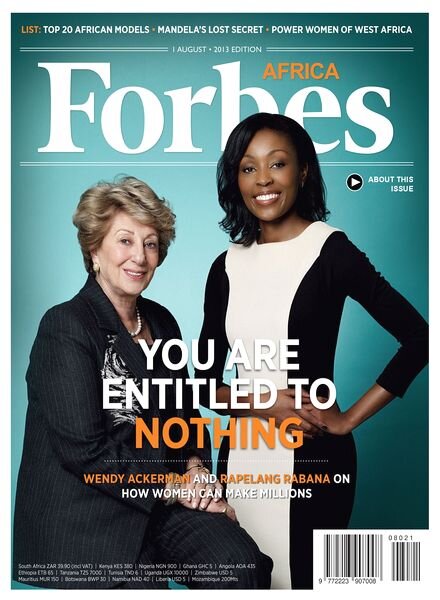 Forbes Africa – August 2013