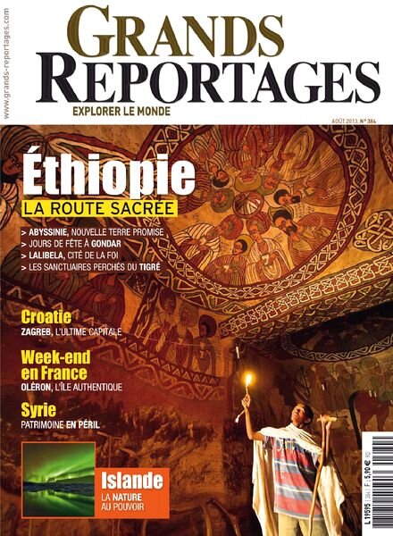 Grands Reportages – Aout 2013