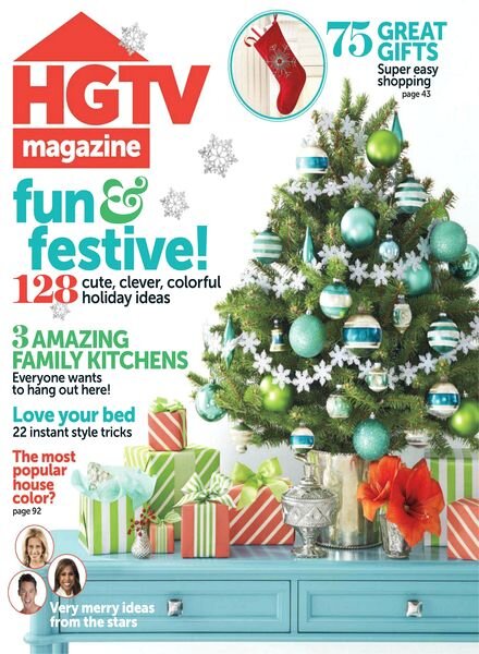HGTV Magazine — December 2012
