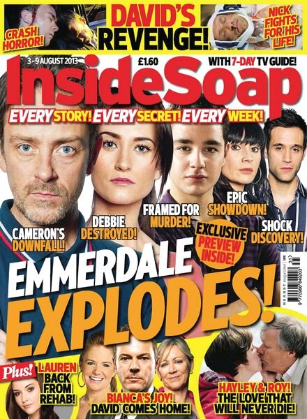 Inside Soap UK – 03 August 2013