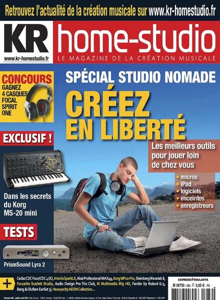Keyboard Recording Home Studio — Juillet-Aout 2013