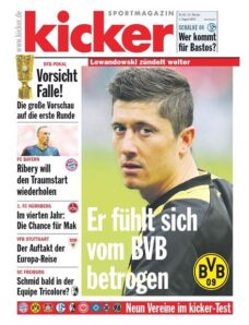 Kicker SportMagazin Germany – 01.08.2013
