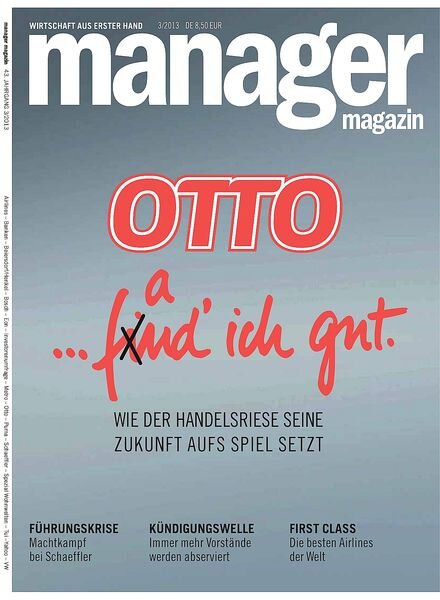 Manager Magazin – 03 2013