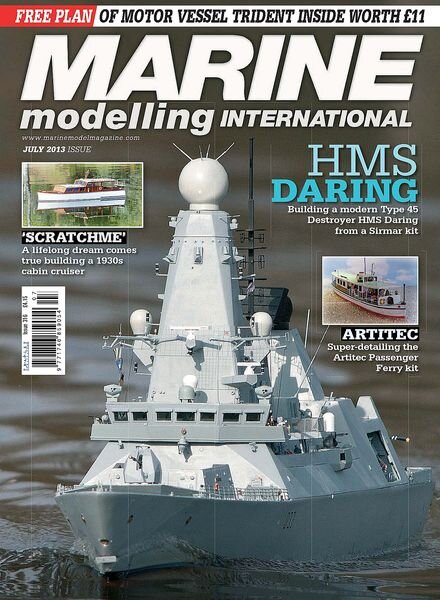 Marine Modelling International — July 2013