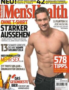 Men’s Health Germany – August 2013