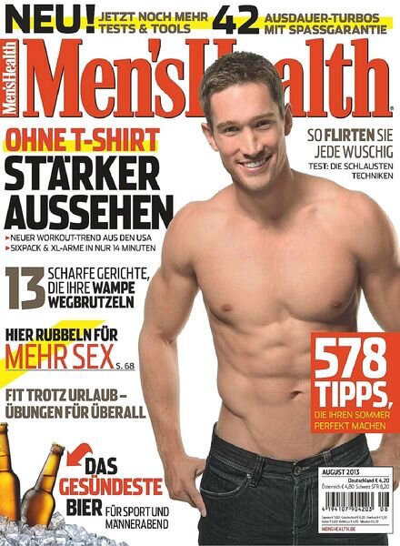 Men’s Health Germany — August 2013