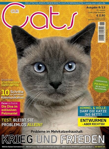 Our Cats — August 2013