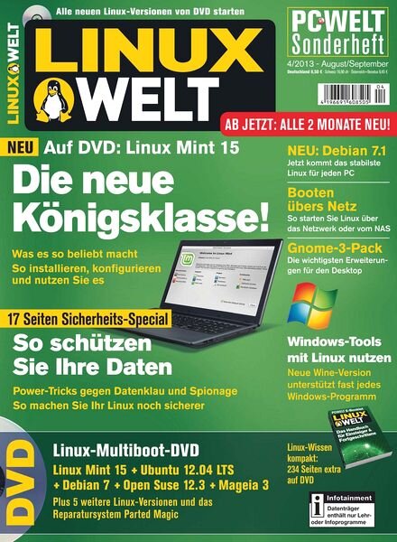 PC-Welt Sonderheft LinuxWelt August-September 2013