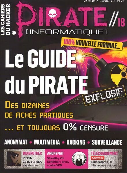 Pirate Informatique – Aout-Septembre-Octobre 2013