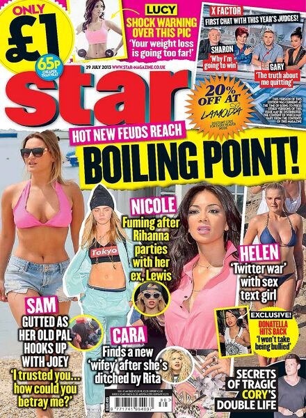 Star Magazine UK – 29 July 2013