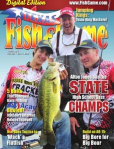 Texas Fishing and Hunting – August 2013