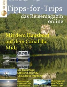 Tipps-for-Trips Reisemagazin – Marz-April 2013