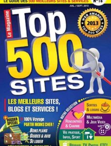 Top 500 Sites Internet – Juillet-Aout-Septembre 2013