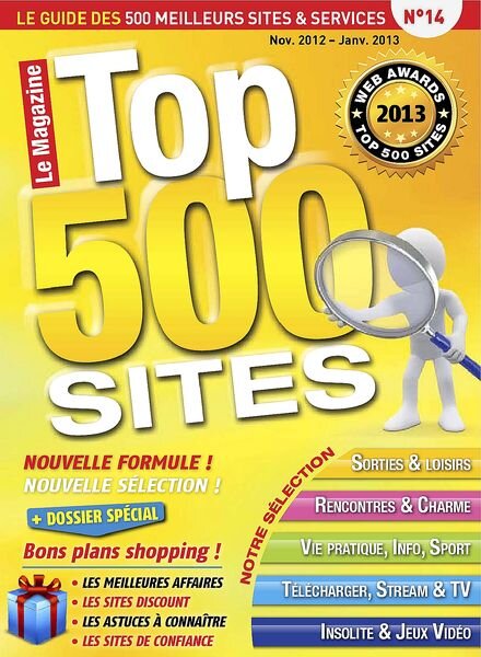 Top 500 Sites Internet — Novembre 2012-Janvier 2013