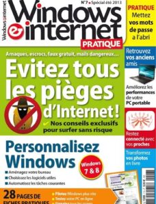Windows & Internet Pratique – Special Ete 2013