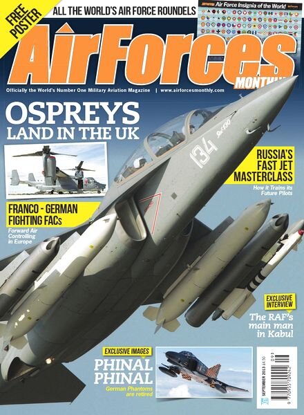 AirForces Monthly – September 2013