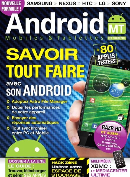 Android Mobiles & Tablettes 17 – Fevrier-Avril 2013