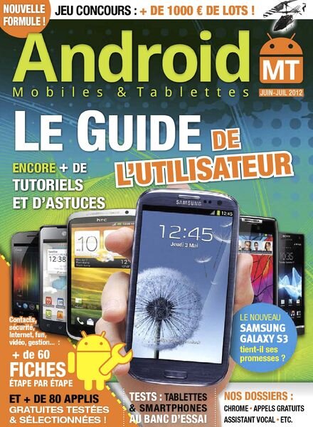 Android Mobiles & Tablettes – Juin-Juillet 2012