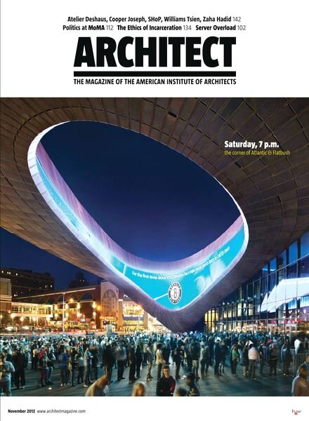 Architect Magazine – November 2012