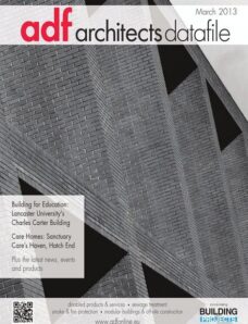 Architects Datafile (ADF) — March 2013