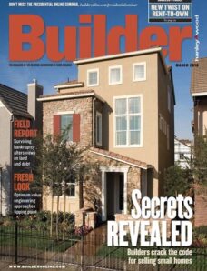 Builder Magazine – March 2010