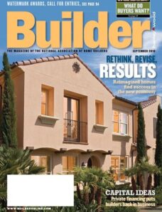 Builder Magazine – September 2010
