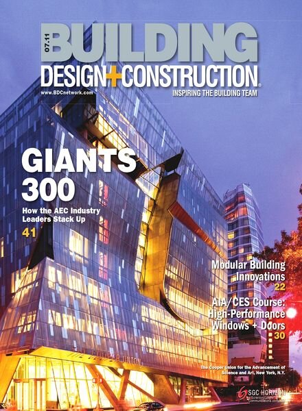 Building Design + Construction – July 2011