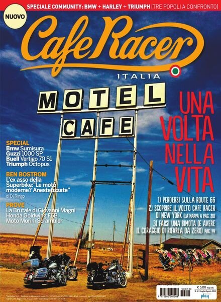 Cafe Racer Italy — Agosto 2013