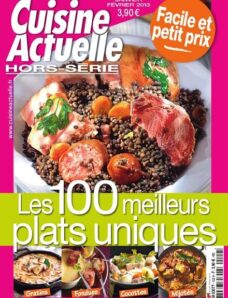 Cuisine Actuelle Hors-Serie 102 — Janvier-Fevrier 2013