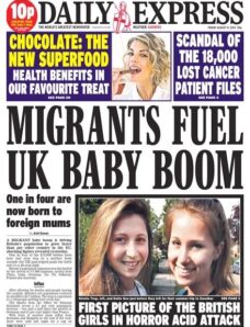 Daily Express – Friday, 09 August 2013