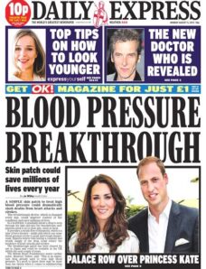 Daily Express – Monday, 05 August 2013