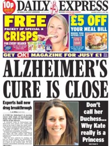 Daily Express — Saturday, 03 August 2013