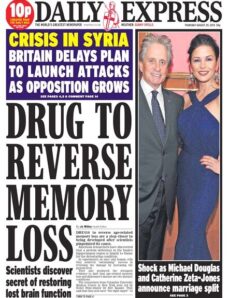 Daily Express – Thursday, 29 August 2013