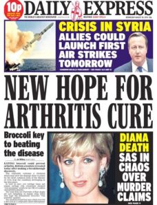 Daily Express – Wednesday, 28 August 2013