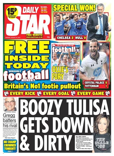 DAILY STAR — Monday, 19 August 2013