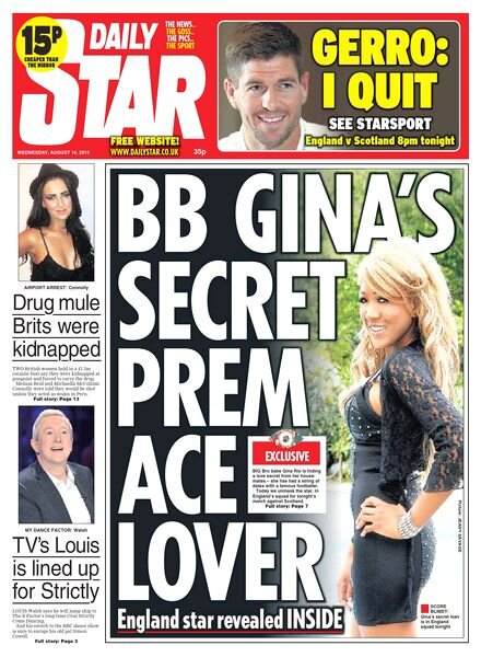 DAILY STAR — Wednesday, 14 August 2013
