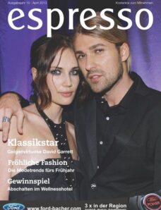 Espresso – April 2013