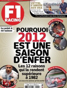 F1 Racing – Aout 2012