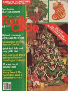 Family Circle — December 1980