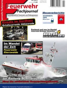 Feuerwehr Fachjournal – Juni 2013