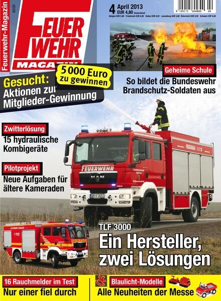 Feuerwehr Magazin — April 2013