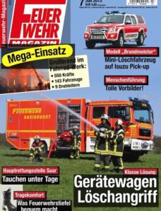 Feuerwehr Magazin – Juli 2013