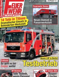 Feuerwehr Magazin – Marz 2013